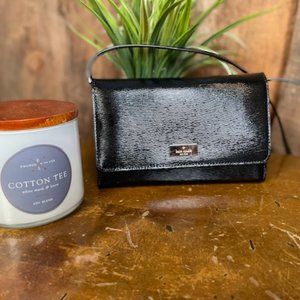 Kate Spade Patent Patterned Print Small Clutch